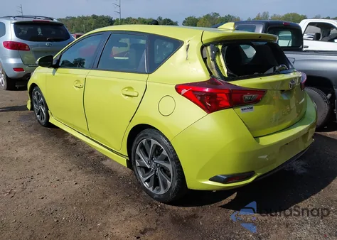 2017 Toyota Corolla Im from USA, damaged, VIN JTNKARJE4HJ523849